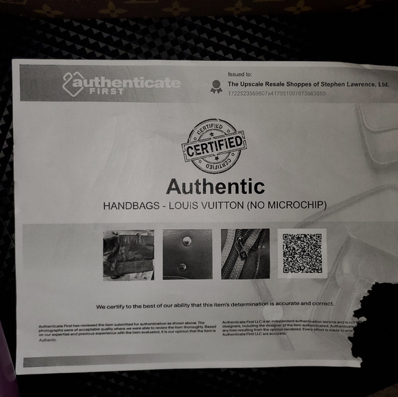 Louis Vuitton Large Purple Tote - Picture 7 of 13